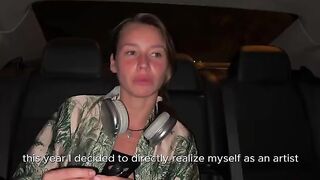 A talented Russian artist makes her debut with an incredible blowjob scene