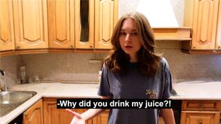 My angry roommate turned into a slut after sex