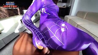 Mary J uses the powers of Spiderman Miles Morales