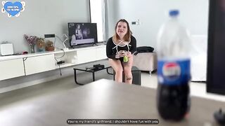 The girl is a sweet but slutty friend of my girlfriend, and she asked for me