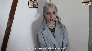 Random Girl Scared me, Fortunatelly Turned out to be a Nymph