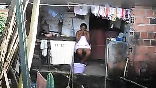 A black woman did not know about a hidden phone camera