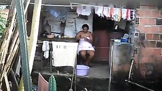 A black woman did not know about a hidden phone camera