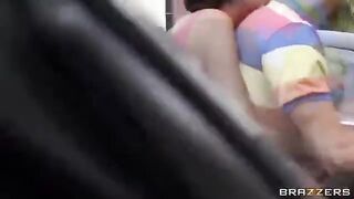 The guy with friends fucked two whores in the car