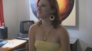 Big tits brunette in bedroom sex scene, eporn style