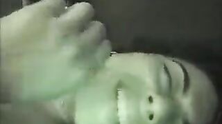 Nighttime sex session at a private home