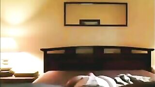 I bought sexy linen and arranged a dancing show on a webcam with big tits