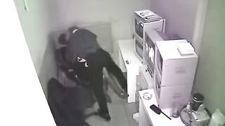 The man was photographed having sex at work without knowing