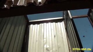 A woman was recorded in a beach cabin without her knowledge