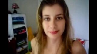 A sexy girl made up a bunch of lies and got fucked in her mouth