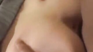 The hairy pussy of a young girl was fucked by her brother