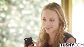 Man fucked two students in his anal hole in an intense FFM threesome
