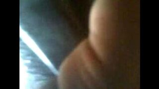 The guy pressed the ass of the chick on the bus hard