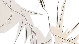 Nymphos fuck hard and spank each other’s asses with pleasure