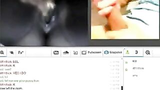 A girl with her husband satisfies sexual needs of strangers on webcam