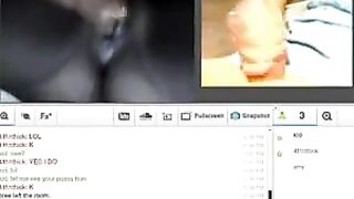 A girl with her husband satisfies sexual needs of strangers on webcam