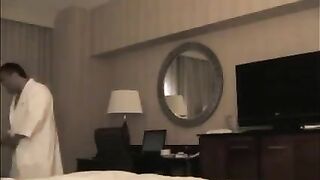 A guy brought a prostitute to the hotel and started to undress her