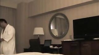 A guy brought a prostitute to the hotel and started to undress her