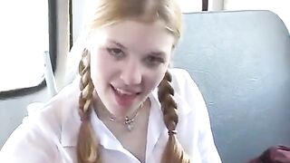 Hot porn under the skirts of hot schoolgirls