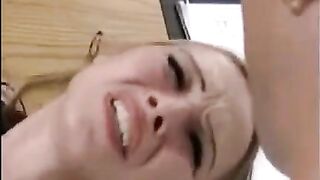 Fisting a girl while she is getting fucked