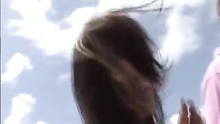 A young woman practices intimacy with a shaggy guy to please him