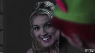 Blonde beauty Keira Nicole fucked by a guy in bed