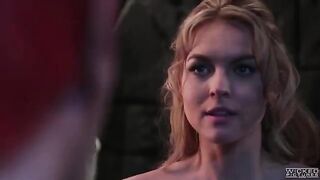 Blonde beauty Keira Nicole fucked by a guy in bed