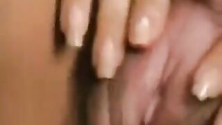 A hairy pussy with a large clitoris that needs to be caressed