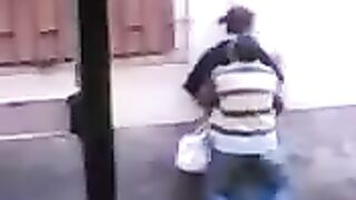 I wanted to have sex right in the street, so they did not go inside