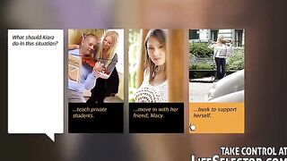 A young girl was taken away by a cool guy in this hot video