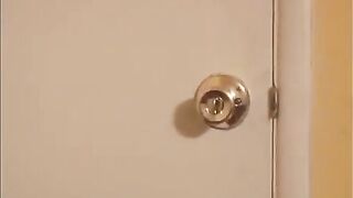 An extremely large man had sex with an Asian girl in the mouth