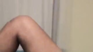 A guy masturbating with his cock and watching gay porn