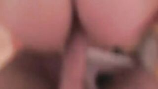 The guy fries a mature blonde with big natural tits