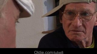 Two mature individuals had an intense encounter with two youthful partners