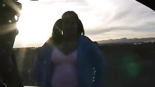 A fat woman with big boobs is willing to do anything for a dick
