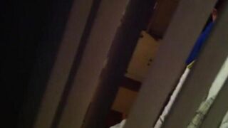 He shoots his neighbor's sex with a hidden camera