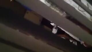 He shoots his neighbor's sex with a hidden camera