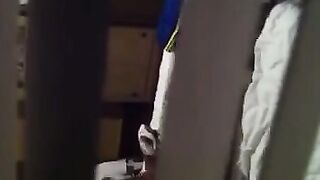 He shoots his neighbor's sex with a hidden camera