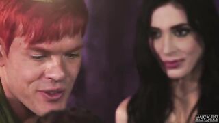 Peter Pan fucked two hot mermaid sluts in an intense FFM