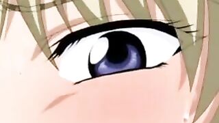 A guy spies on a girl who masturbates and helps her reach climax