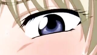 A guy spies on a girl who masturbates and helps her reach climax