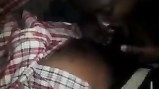 Negro man fucked her fat ass wife in anal