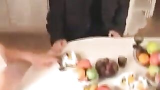 The bride was heavily fucked by a Russian, she groaned