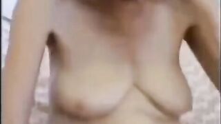 Old granny gets fucked hard in a shocking video, and he finishes too