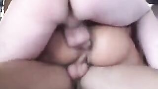 Fella loves to fuck with two girls at the same time