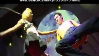 A porn show is being held in the club for entertainment