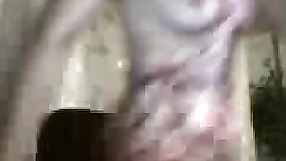 It was not hard to show off one's body in a video chat