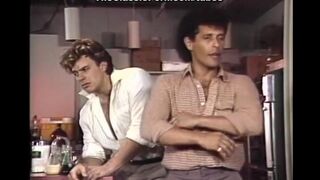 Hot retro group sex with swinging parents and their kids, a real orgy!