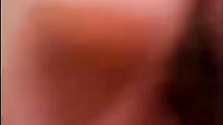 Guy stuck his friend’s dick in her mouth and she sucked it