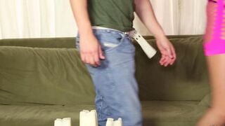 A masseur fucked a blonde girl at the massage session